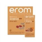 이롬 국산콩 두유 플러스, 호두와 아몬드, 190ml, 16개