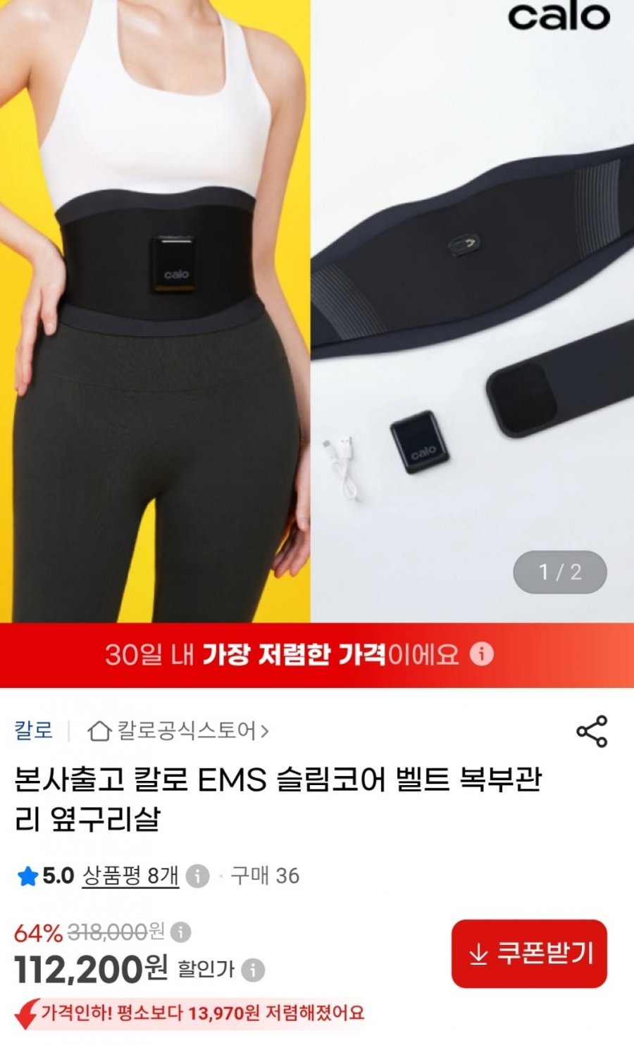 칼로 EMS 다이어트 벨트 외 다양