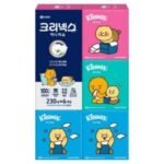 크리넥스 코튼처럼 부드러운 프리미엄 미니티슈 카카오프렌즈, 230매입 (230매입 × 6개)