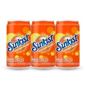 썬키스트 오렌지 소다, 190ml, 30개