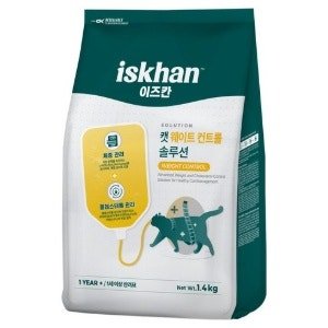 이즈칸 고양이 웨이트 컨트롤 솔루션 기능성 사료 (1.4kg × 다이어트 × 1개)