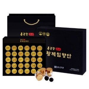 종근당 황제 침향단 + 쇼핑백 (112.5g × 1개)