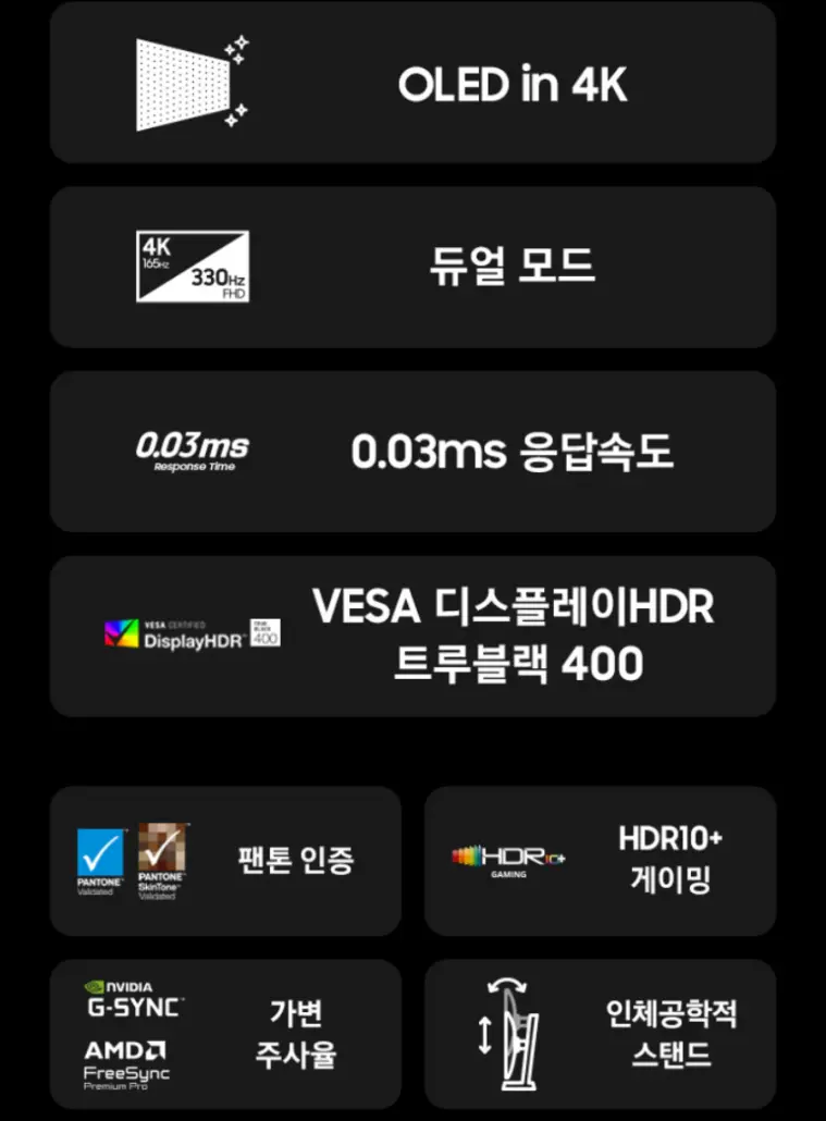 삼성 3세대 OLED G7 LS32HG730 4K UHD_역대가