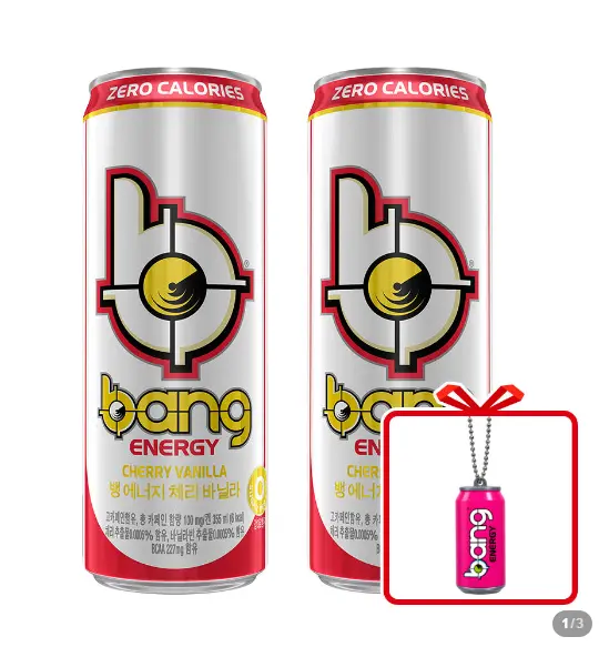 뱅 에너지 CAN 355ml 24개 + 뱅 오프너 키링_코카콜라 신제품