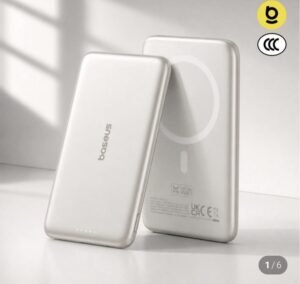 베이스어스 보조배터리 맥세이프 초슬림 3C CCC인증 AM41 5000mAh