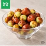 부여 햇 사과대추 생과 1kg 중특대 혼합과