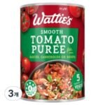 와티스 토마토 퓨레, 410g (410g × 3개)
