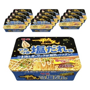 명성 잇페이 야시장 시오 야끼소바 130g 12개 일본 컵라면 편의점 라멘 야키소바 (130g x12개 )