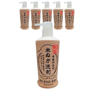 아와즈 쌀겨 주방 세제, 230ml (230ml × 6개)