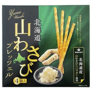 Pretzel 홋카이도 산 와사비 프레첼 4개입, 180g (180g × 1개)