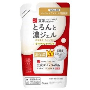 나메라카혼포 두유이소플라본 올인원 젤 고보습 리필용 (100g × 1개)