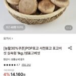 서천 표고버섯 실속형 1kg