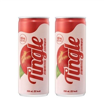 리얼과즙 팅글 리얼에이드 신비복숭아, 250ml, 24개