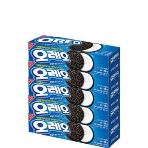 오레오 화이트 크림, 100g, 5개
