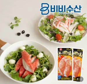 한성기업 몬스터크랩 72g 12개