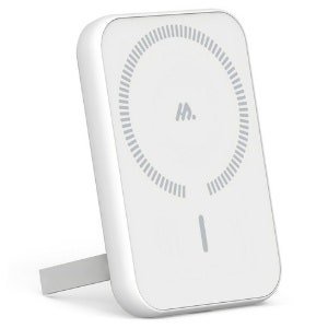 밸류엠 10W 스탠드형 맥세이프 보조배터리 5000mAh (화이트 × VM-B2DA5PD5WMCP)