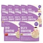 베이비본죽 실온 이유식 완료기 한우야채진밥 6p + 닭고기양송이진밥 6p (1세트)