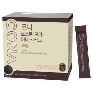 CONA 로스트 모카 아메리카노 원두커피믹스 (900mg × 30개입 × 2개)