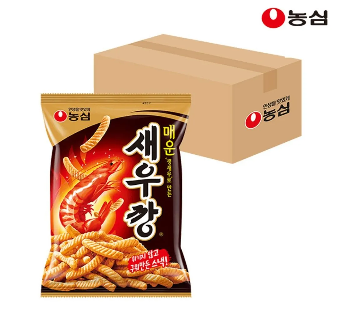 농심 매운새우깡 90g X 20개 네이버멤버십