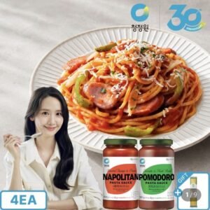 (네멤) 청정원 스파게티소스 600g (신제품 2+2)+면250g