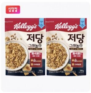 켈로그 저당 그래놀라 360g 2개