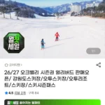 오크밸리 평일 시즌권