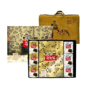 광천김 3대째 달인 캔김 혼합 + 전장김 선물세트 4호 (1개) 1세트당 21,890원