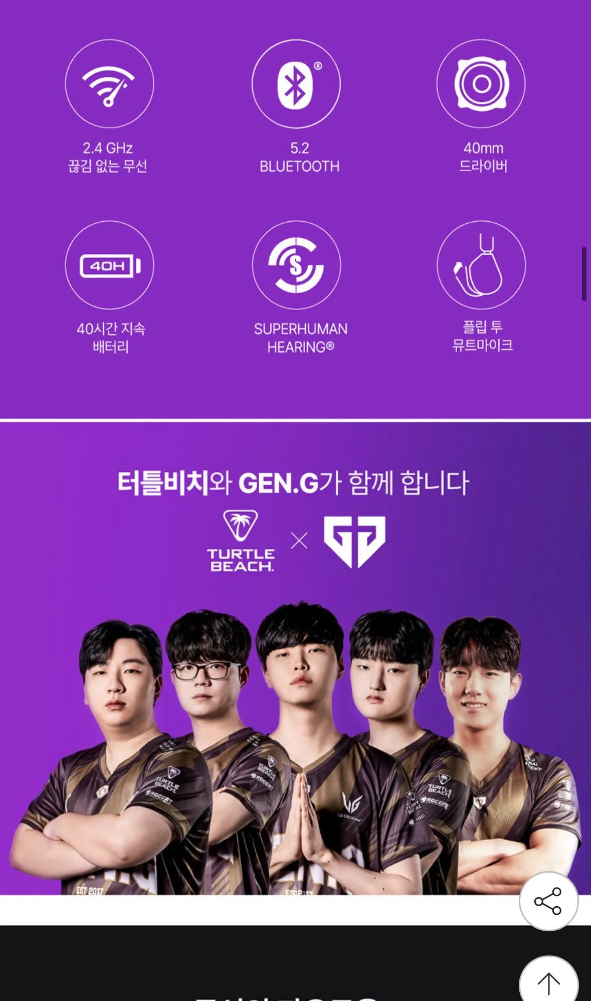 터틀비치 스텔스 Stealth 500 PC 무선 게이밍 헤드셋