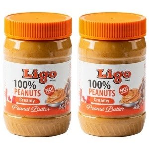 리고 100% 땅콩버터 크리미, 453g (2개)