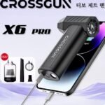 CROSSGUN 제트 팬 LED 보조배터리 X6 Pro 7가지 기능($33.90/무료)