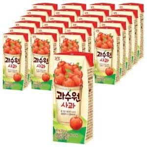 남양과수원 사과주스, 190ml (24개)