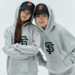 뉴에라 아동용 MLB 빅로고 후디 샌프란시스코 자이언츠 (130 x 그레이)