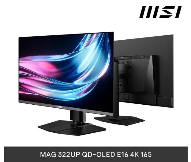 MSI MAG 322UP 4세대 OLED 4K 165Hz 체감가 51만