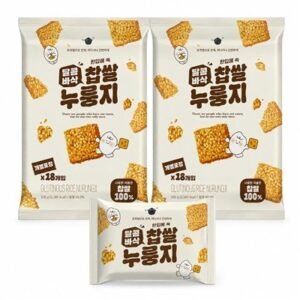 달콤바삭 찹쌀누룽지, 520g, 2팩