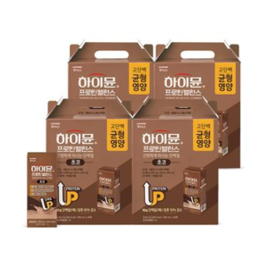 일동후디스 하이뮨 프로틴 밸런스 음료 초코맛, 190ml, 64개