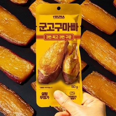 트루나 군고구마빠, 50g, 10팩