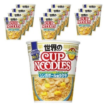 일본 NISSIN 세계의컵누들 싱가폴풍 락사 80gx 12개