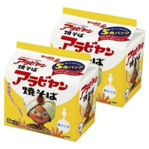 Sapporo 삿포로 이치방 스리라차 야키소바 인스턴트 누들 5개입 (2개)