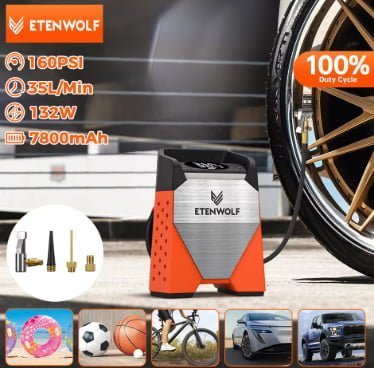 ETENWOLF S3 에어펌프 ($31) 샤오미 휴대용 미니 진공청소기 ($27) CROSSGUN 제...