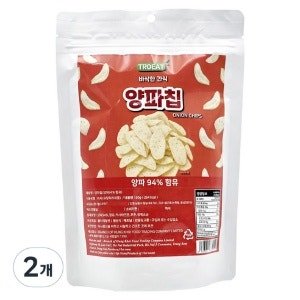트로잇 바삭한 간식 양파칩 ONION CHIPS, 50g (50g x 2개)