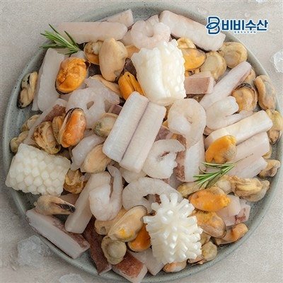 비비수산 냉동 해물모둠, 600g, 2개