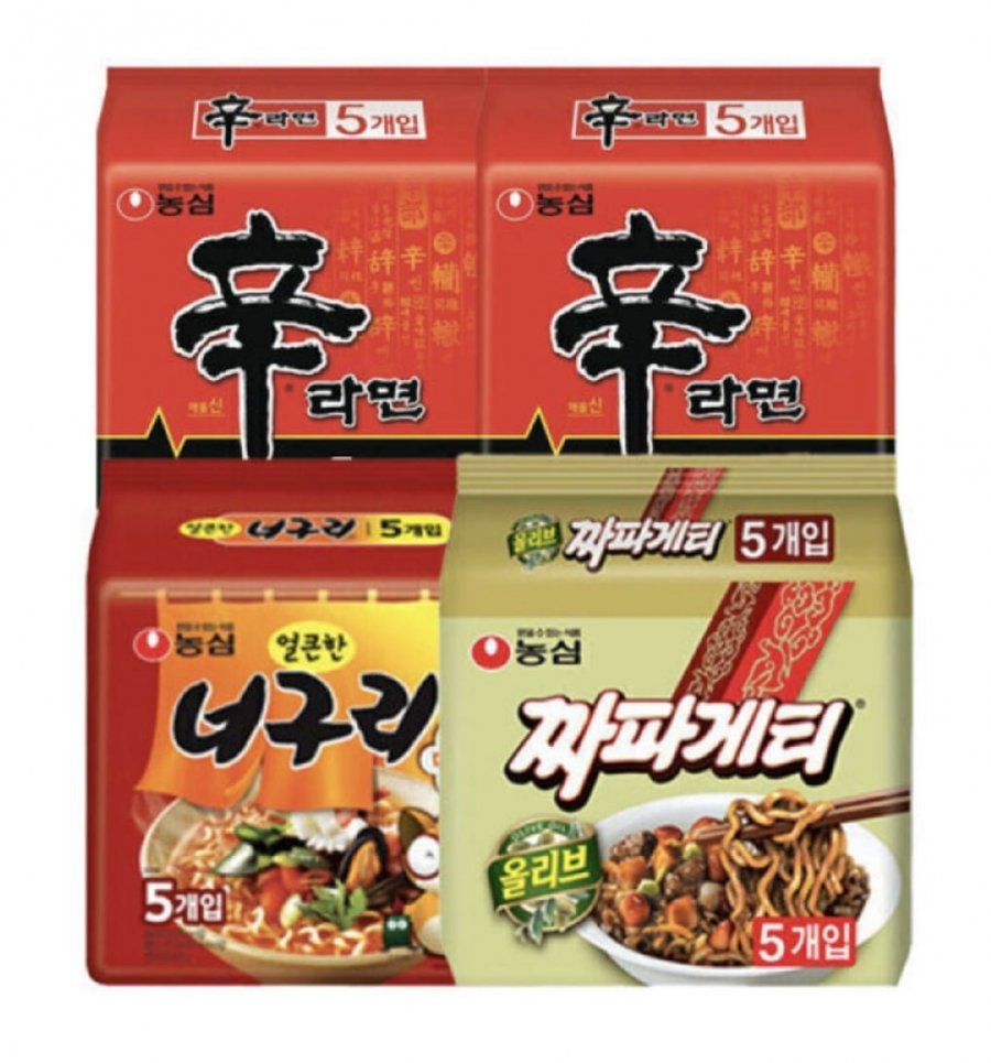 신라면 10입+너구리5입+짜파게티5입