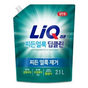 리큐 찌든 얼룩 딥클린 액상세제 일반용 (2.1L x 1개)