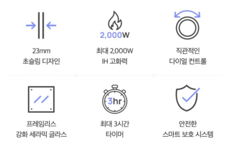 오엘라 IH 1구 인덕션 전기레인지