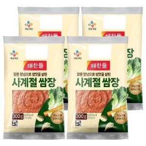 해찬들 사계절쌈장, 300g (4개)