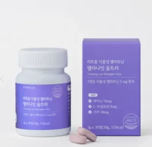 식물성 멜라토닌 5mg 이중배합 멜라나잇 30정