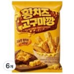 선우글로벌 황치즈고구마깡, 50g (50g x 6개)