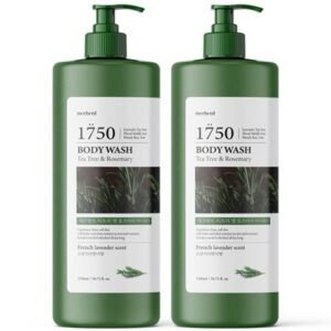 메르헨트 티트리 로즈마리 바디워시, 프렌치라벤더향, 약산성, 1500ml, 2개