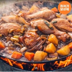 옥구촌 춘천 가마솥 찜닭 1kg3팩