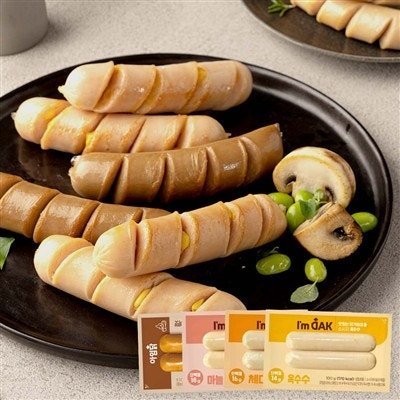 아임닭 닭가슴살 소시지, 4종 혼합, 100g, 20개